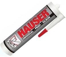 Герметик сил унив. 260мл.белый.HAUSER