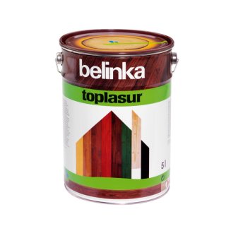 Покрытие лазурное для защ. древесины BELINKA TOPLASUR UV PLUS 5л.