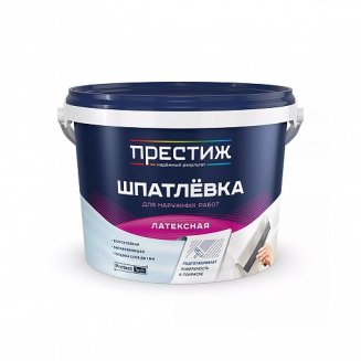 Шпатлевка вд 5кг ПРЕСТИЖ лат
