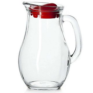 Bistro&quot; кувшин с красной крышкой 1000мл SL/St 80102/K SL/St