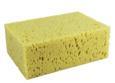 Губка DЕCOR, крупнопористый поролон, 160х110х60 мм (10шт/50шт)