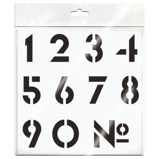 Трафарет ArtSpace 20*20см &quot;Цифры&quot;