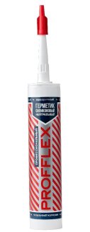 Герметик сил. нейтральный PROFFLEX 280мл прозрачный