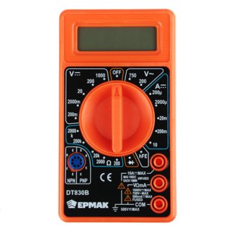 Мультиметр цифровой DT-830В ЕРМАК