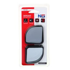 Зеркало квадратное мертвой зоны, цвет черный 2шт, 50x50 NG