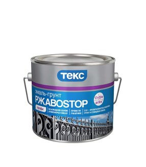 Грунт -эм ржавч ТЕКС алкид 2,0 кг серый