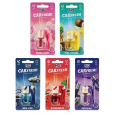 Ароматизатор подвесной Carfresh,бабл гам, арбуз,пина колада,новая машина, парфюм NEW GALAXY