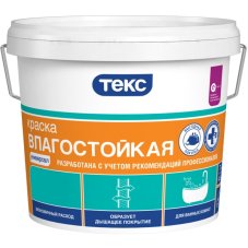 Краска вд вл/ст 14кг УНИВЕРСАЛ ТЕКС белоснежная