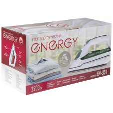 Утюг Energy EN-351 (2200Вт, пар, спрей, пар.удар, самооч., тефлоновая подошва)