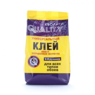 Клей обои 0,2кг QUALITY универсал Россия
