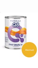 Грунт-эм ржав FORMULA Q8 0,9(0,8)кг желтая