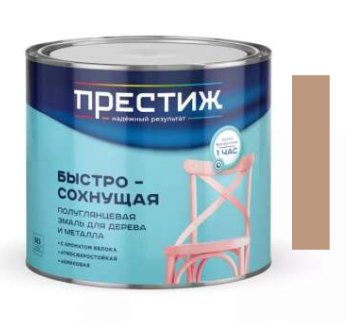 Эмаль акрил унив 1,9кг п/глянц белая (ар. яблока) ПРЕСТИЖ
