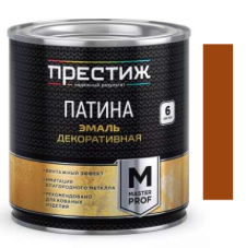 Эмаль декоративная Патина 0,2л медь ПРЕСТИЖ