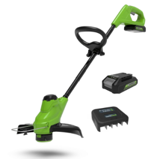Триммер акк. Greenworks 24В 25см (в комплекте с АКБ 2АЧ и ЗУ)