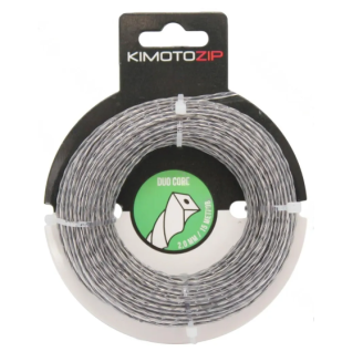 Леска KIMOTOZIP 2,0мм*15м (крученая) (Duo Core с армирующей жилой) 093107