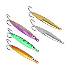 Блесна зимняя \"Радуга\" с двумя крючками, 5 видов AZOR FISHING