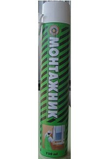 Пена монтаж.0,75л &quot;монтажник&quot; всесезон