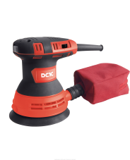 Шлифмашина эксцентриковая DCK KSA125, 300Вт, 125мм, регул. об. 4000-12000, амл 3,5 мм KSA12