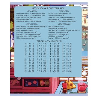 Тетрадь 48л., А5, клетка BG &quot;Микс&quot;