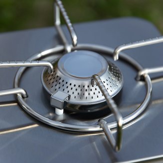 Плитка газовая, походная, 2,8 кВт, 21,5х13,3х22,8 см ЕРМАК