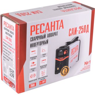 Инвертор сварочный Ресанта САИ-250Д 65/141