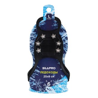 Ледоходы, 25х8см, 6 шипов, силикон, металл SILAPRO
