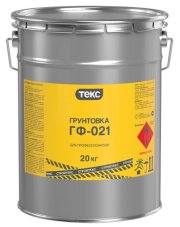 Грунт ГФ-021 серый 20кг/Стройтекс