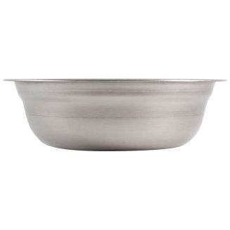 Миска Bowl-19, объем 1 л, с расширенными краями, из нерж стали, зеркальная полировка, диа 19 см