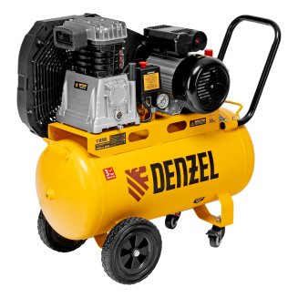Компрессор Denzel BCI 2100/50 рем. привод 2,1 кВт, 50 литров, 400 л/мин