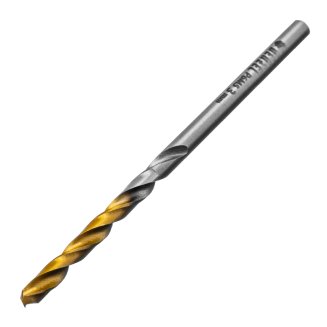 Сверло спиральное по металлу 3 x 60мм, Р6М5, Golden Tip , 2шт.// Denzel