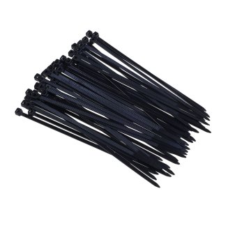 Хомут нейлоновый для стяжки 3,6х150мм, черный 50шт/уп РОКОТ