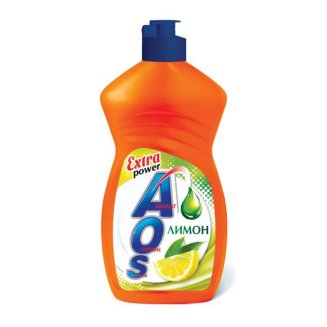 Средство для мытья посуды AOS в ассортименте, п/б, 450г