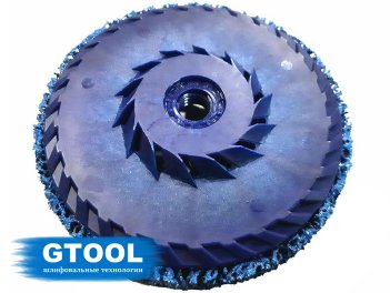 Зачистной круг CD синий d125*15*M14 GTOOL
