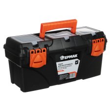 Ящик для инструмента 16" с отсеками для крепежа ЕРМАК