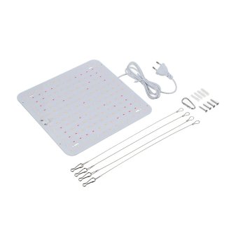 Подвесная фитолампа 169LED (W28; Y84; R41; B8; G8), 25х25см, 45Вт, 220В (24В), IP20 INBLOOM