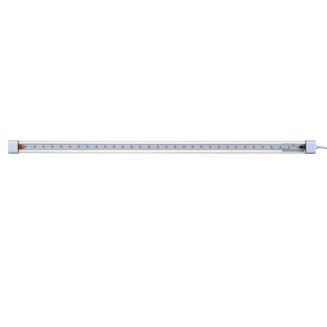 Светильник светодиодный для растений, 32LED, фиолетовый, 54х2.4х1.3см, 8Вт, 220В, ABS INBLOOM