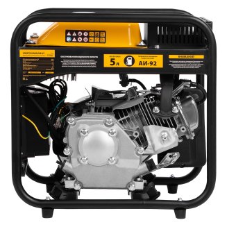 Инверторная генераторная установка GT-3500iF, 3,5 кВт, 230 В,открытый корпус,ручной старт// Denzel