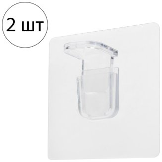 Самоклеящиеся крепления для полок, 2 шт