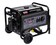 Генератор Elitech GES 6500RW 4-такт, мак5.5\ном 5.0кВт, 230В-22А\12В-8.3А,2розетки230В-16А,т\бак-25л