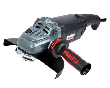 Угловая шлифмашина ELITECH AG 2523E, ф230мм,2500Вт,6000об\мин,5.8кг,кор,QUICK-FIX,быстр.кожух,пл.пус