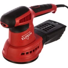 Шлифмашина эксцентриковая ELITECH 0412Э, 400 Вт, 125 мм