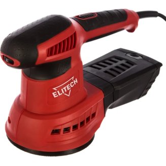 Шлифмашина эксцентриковая ELITECH 0412Э, 400 Вт, 125 мм