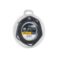 Трубка термоусадочная ТТУ нг-LS 6/3 черная (2м/упак) IEK