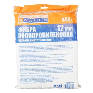 Фиброволокно, размер волокна 12мм 600 гр