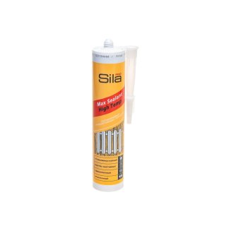 Герметик силиконовый 280 мл. термостойкий (красный) SILA PRO Max Sealant High Temp
