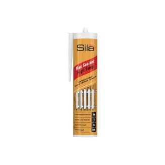 Герметик силиконовый 280 мл. термостойкий (красный) SILA PRO Max Sealant High Temp