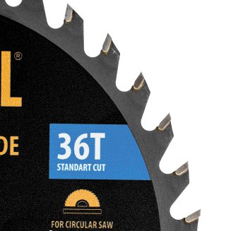 Пильный диск по дереву ф150 х 20 мм, 36 зубов// Denzel