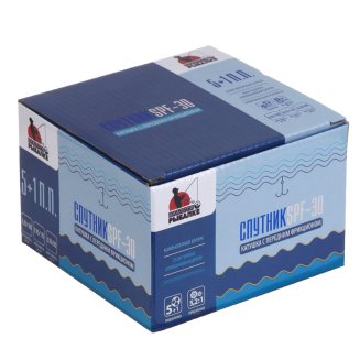 Катушка с передним фрикционом диалоги о рыбалке &quot;Спутник&quot; SPF-30, 5+1 п.п. AZOR FISHING