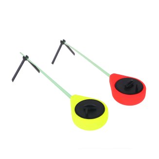 Удочка зимняя, пенопласт, длина 21 см, d4,5см, 2 цвета AZOR FISHING