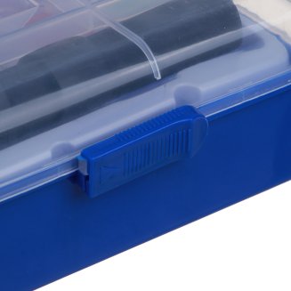 Набор рыбака в коробке с удочкой, катушкой и оснасткой, компакт AZOR FISHING